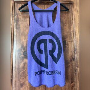 Porter Robinson purple concert merch tank top